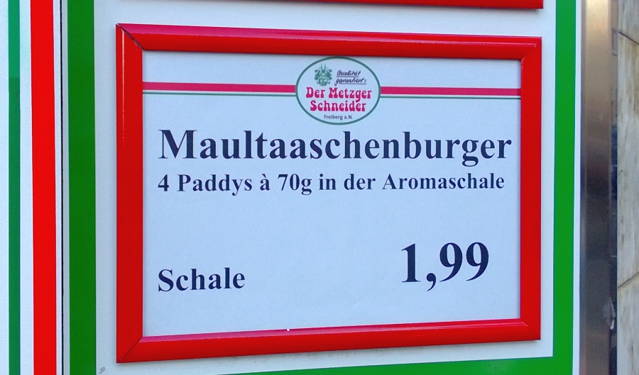 Maultaaschen-Burger - groß und lecker!