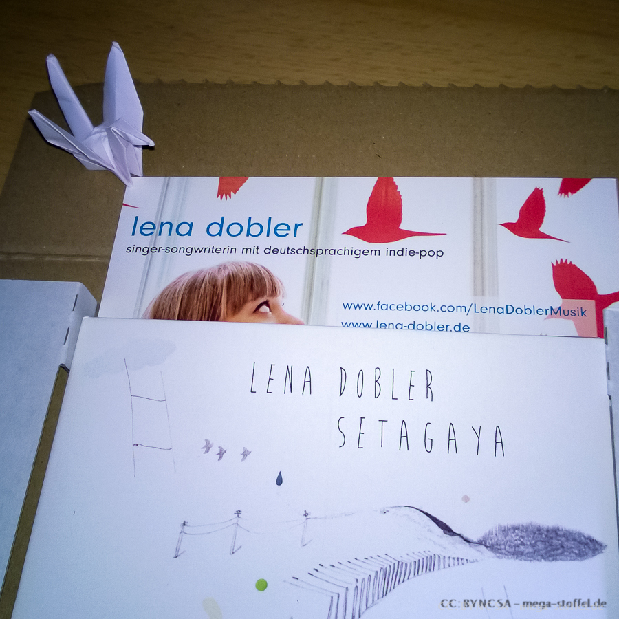 meine Crowdfund-CD von Lena Dobler