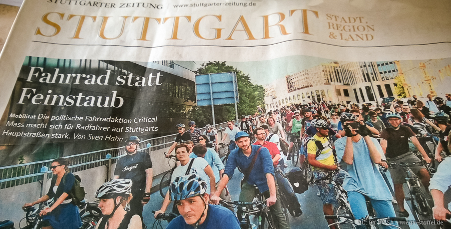ich in der Stuttgarter Zeitung