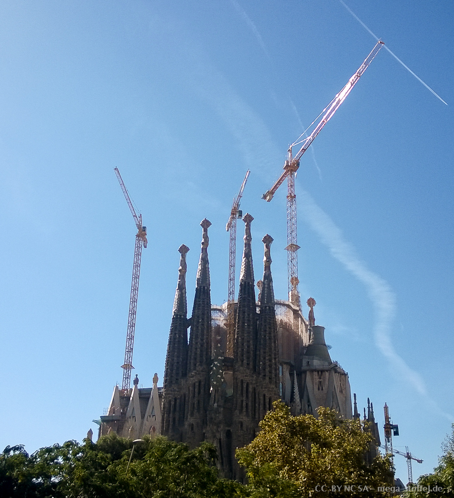 Sagrada Familia & Kräne
