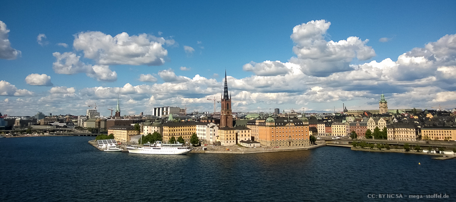 Stadt Stockholm, Touri-mäßig