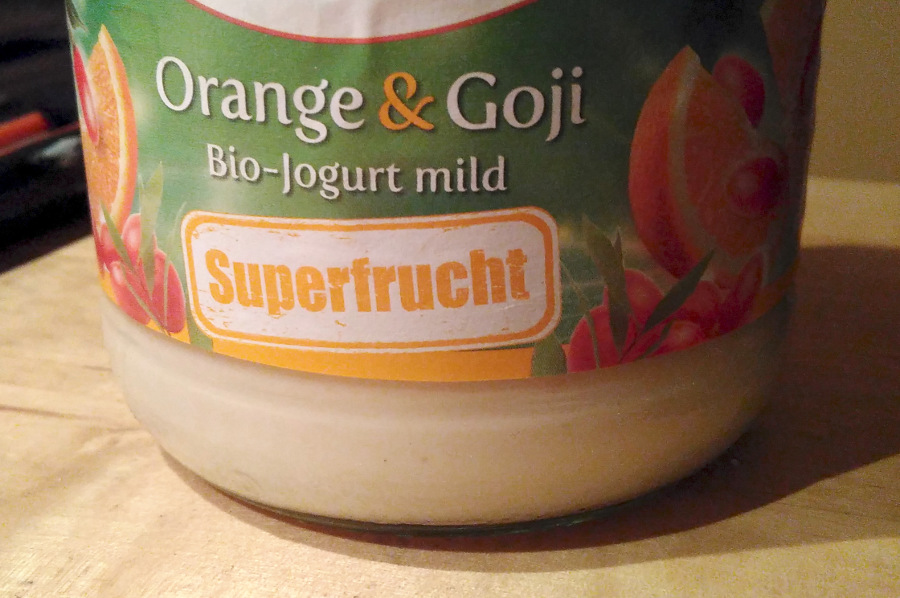 Joghurt mit Superfrucht